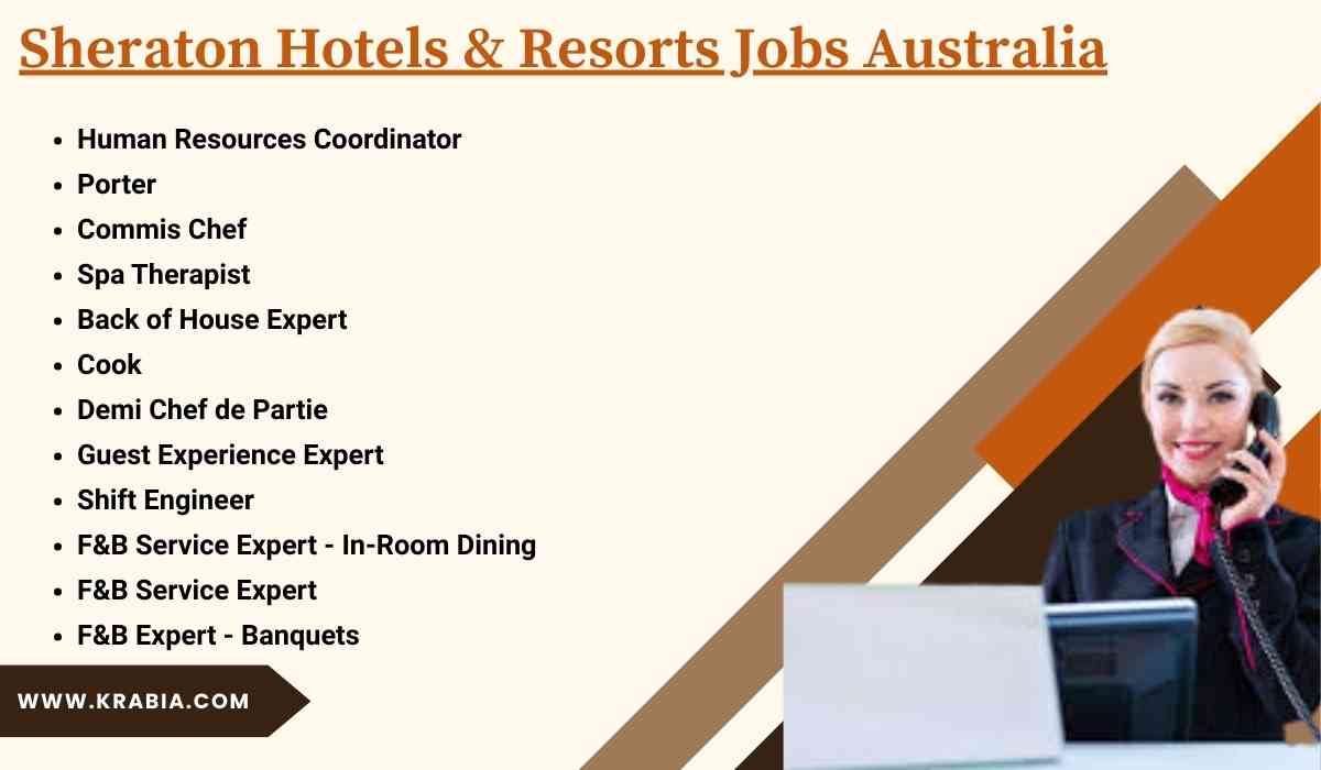 Sheraton Hotels & Resorts Jobs Australia