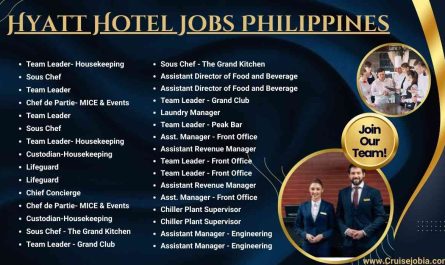 Hyatt Hotel Jobs Philippines